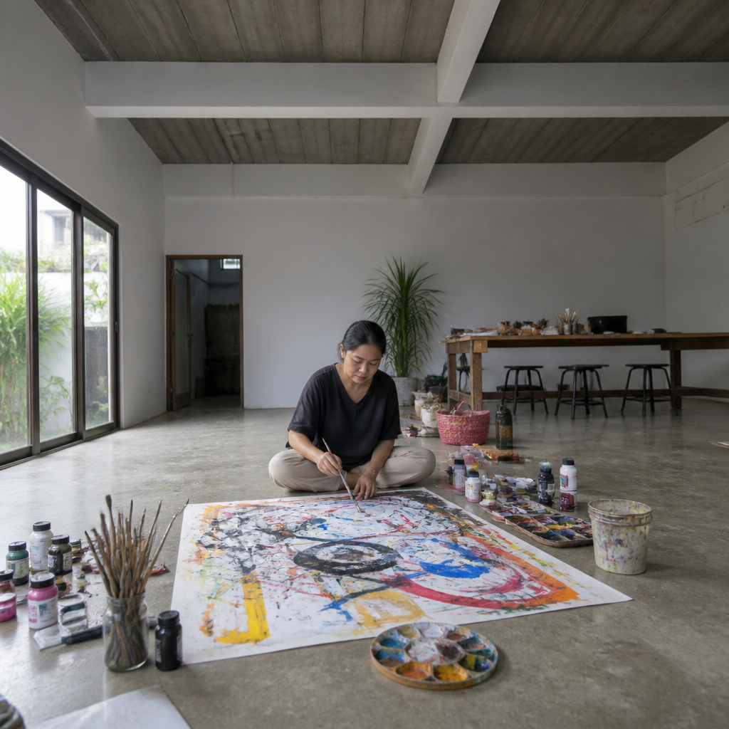 เทรนด์เวิร์กช็อปศิลปะยุคใหม่ ที่ผสมการเรียนรู้กับการดูแลสุขภาพใจ